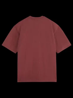 3 crosses loose fit chest pocket t-shirt-Scotch & Soda Best