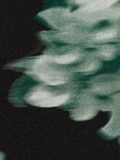 All over printed mock neck LS t-shirt-Scotch & Soda Best