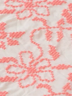 All-over embroidered & belted dress-Scotch & Soda New