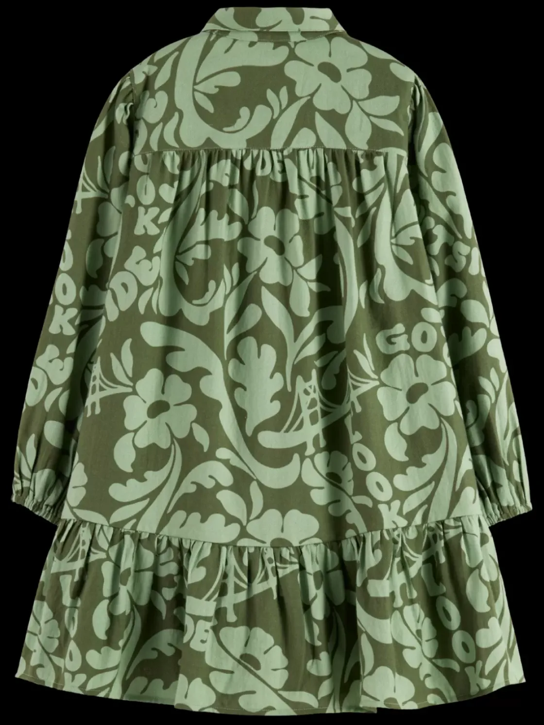 ALLOVER PRINTED LIGHTWEIGHT FLANNEL SHIRT DRESS-Scotch & Soda Sale