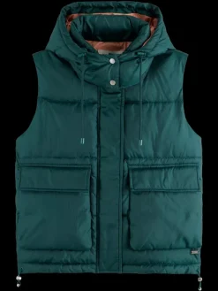 BODYWARMER WITH HOOD-Scotch & Soda Clearance