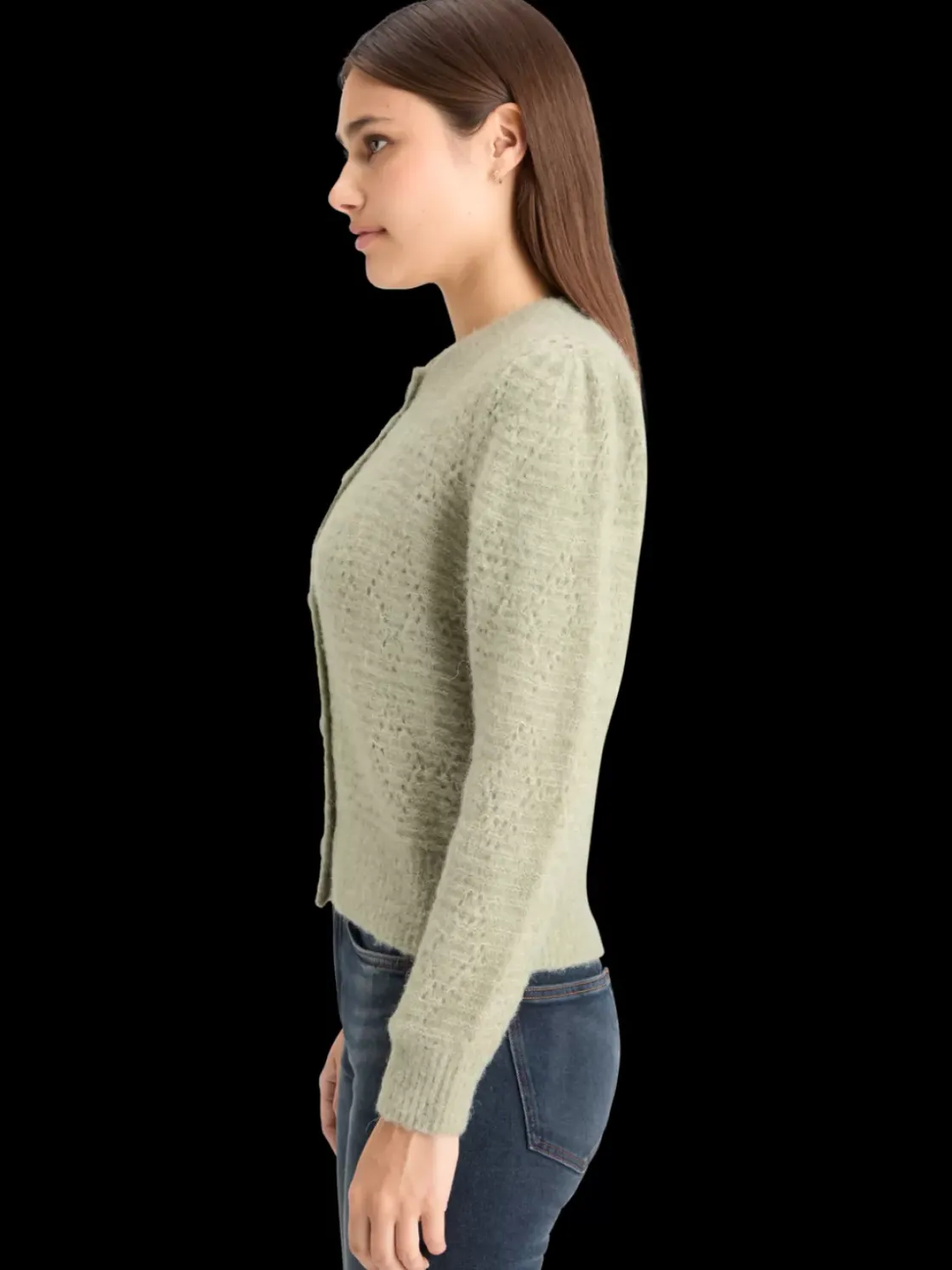 BOUCL CREW NECK CARDIGAN-Scotch & Soda Clearance