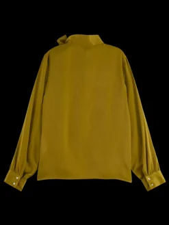 BOW NECK TOP-Scotch & Soda Best