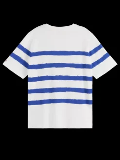 BRETON STRIPE RELAXED FIT T-SHIRT-Scotch & Soda Hot