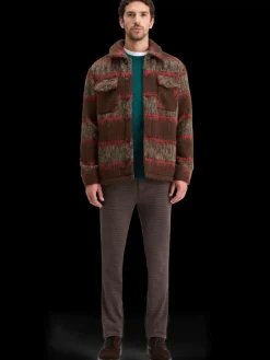 BRUSHED WOOL BLEND OVERSHIRT-Scotch & Soda Fashion