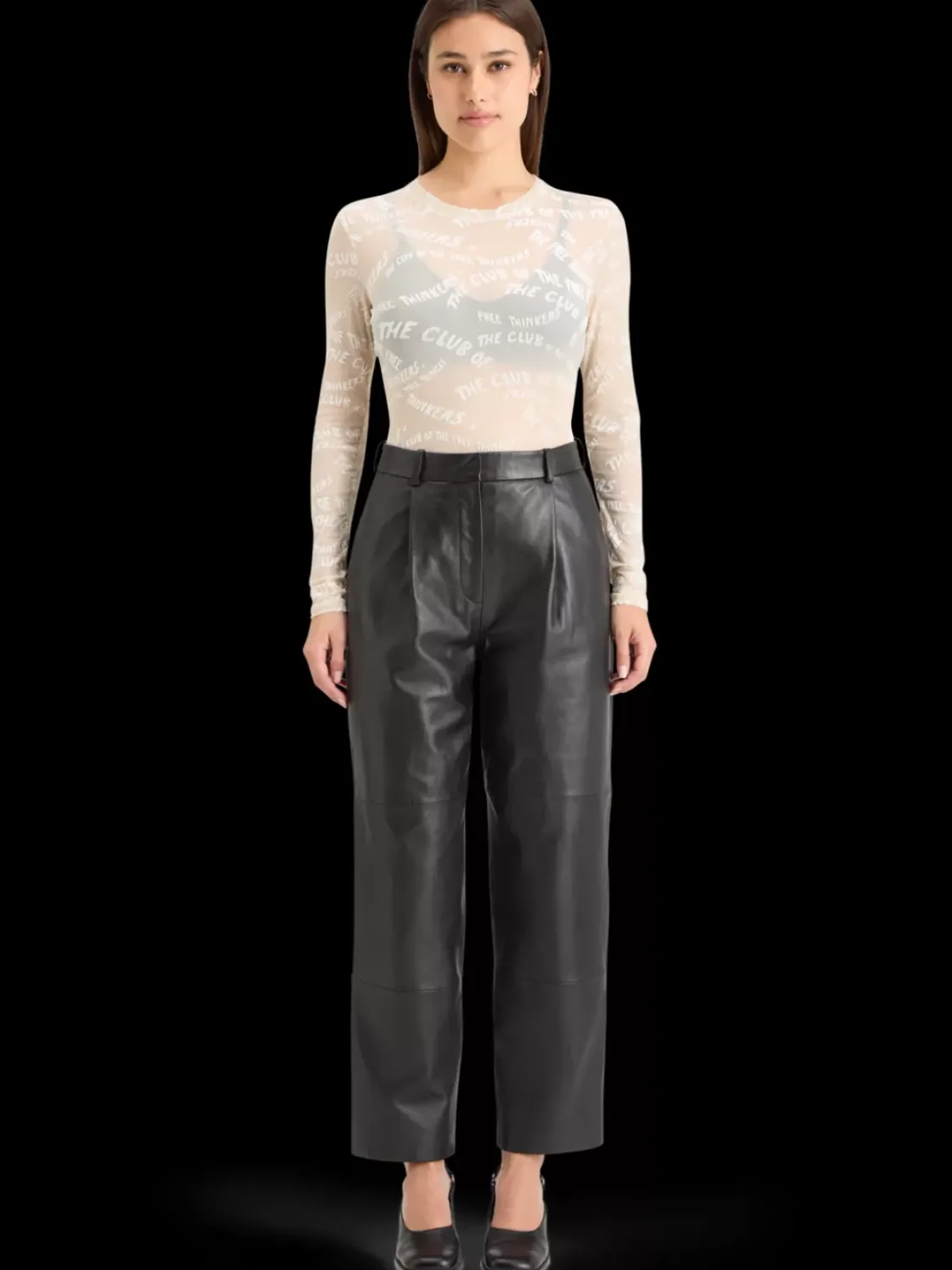 BURN OUT AOP LONG SLEEVE T-SHIRT-Scotch & Soda Discount