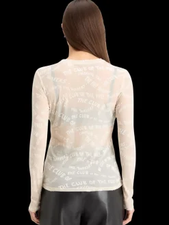 BURN OUT AOP LONG SLEEVE T-SHIRT-Scotch & Soda Discount