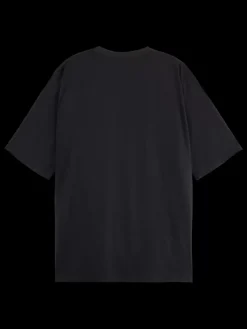 BURN OUT ARTWORK RELAXED FIT T-SHIRT-Scotch & Soda Clearance