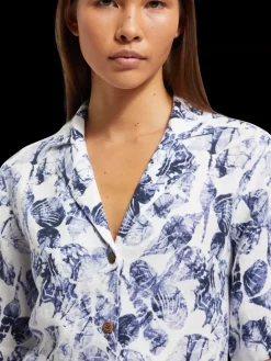 CAMP SHIRT IN LINEN-Scotch & Soda New