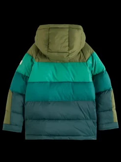 COLOURBLOCK PADDED JACKET-Scotch & Soda Outlet