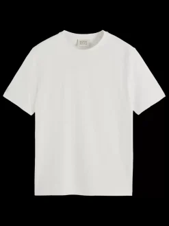 Cotton linen t-shirt-Scotch & Soda Discount
