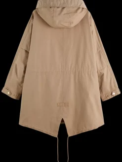 COTTON WASHED PARKA-Scotch & Soda Outlet