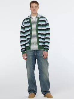 Crochet dropped shoulder cardigan-Scotch & Soda New