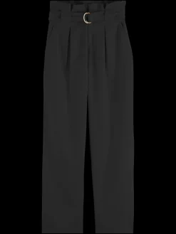 DAISY - HIGH RISE STRAIGHT LEG PAPER BAG PANT-Scotch & Soda Hot