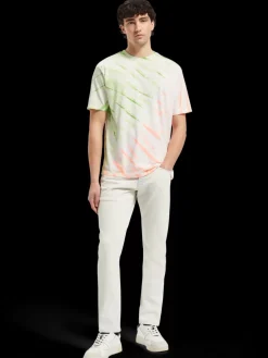 Diagonal tie dye t-shirt-Scotch & Soda Online