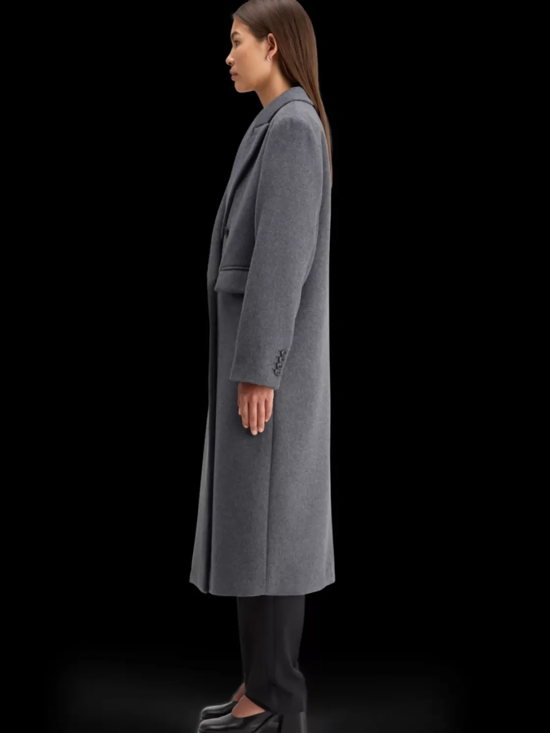 DOUBLE BREASTED TAILORED WOOL BLEND COAT-Scotch & Soda Hot