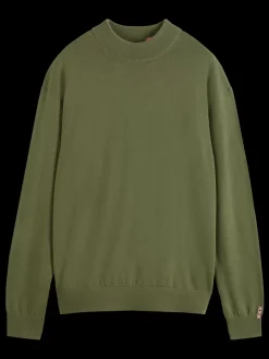 Dropped shoulder mock neck-Scotch & Soda New