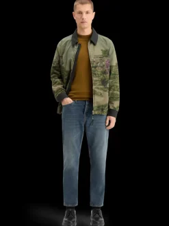 DROPPED SHOULDER MOCK NECK SWEATER-Scotch & Soda Sale