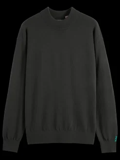 DROPPED SHOULDER MOCK NECK SWEATER-Scotch & Soda Sale