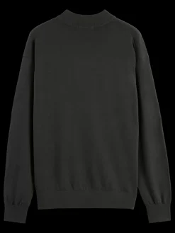 DROPPED SHOULDER MOCK NECK SWEATER-Scotch & Soda Sale
