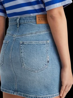 Easy 5 pocket denim skirt --Scotch & Soda New