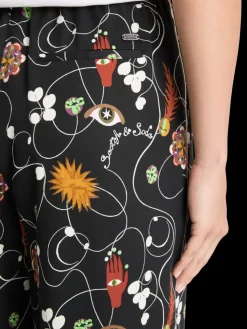 ELENI WIDE LEG PYJAMA PANT-Scotch & Soda Hot