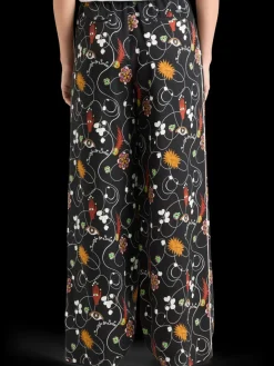 ELENI WIDE LEG PYJAMA PANT-Scotch & Soda Hot
