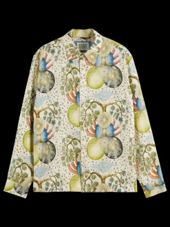 EMBASSY OF THE FREE MIND PRINTED SHIRT-Scotch & Soda Sale