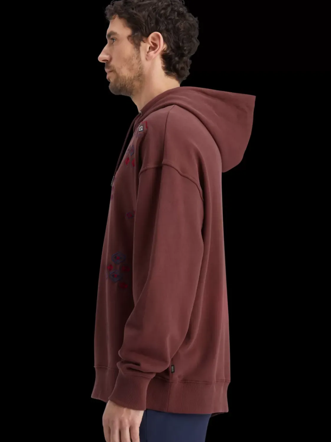 Embroidered artwork hoodie-Scotch & Soda Sale