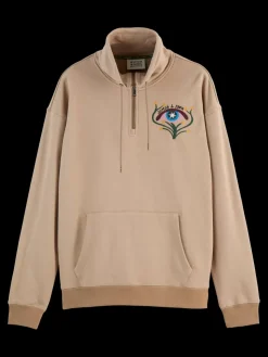 EMBROIDERED ARTWORK SWEATSHIRT-Scotch & Soda Sale