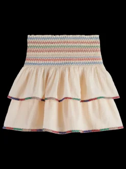 EMBROIDERED MINI SKIRT-Scotch & Soda Clearance