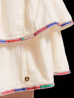 EMBROIDERED MINI SKIRT-Scotch & Soda Clearance