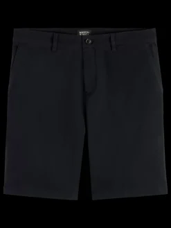 Essential - STUART - COTTON-BLEND TWILL SHORT-Scotch & Soda Hot