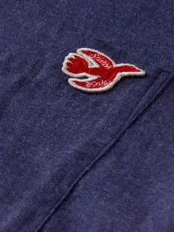 Essential - THE FREE SPIRIT PEACE BIRD MELANGE TWILL SHIRT-Scotch & Soda New