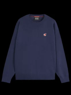 Essential - THE FREE SPIRIT PEACE BIRD CREW NECK-Scotch & Soda Online