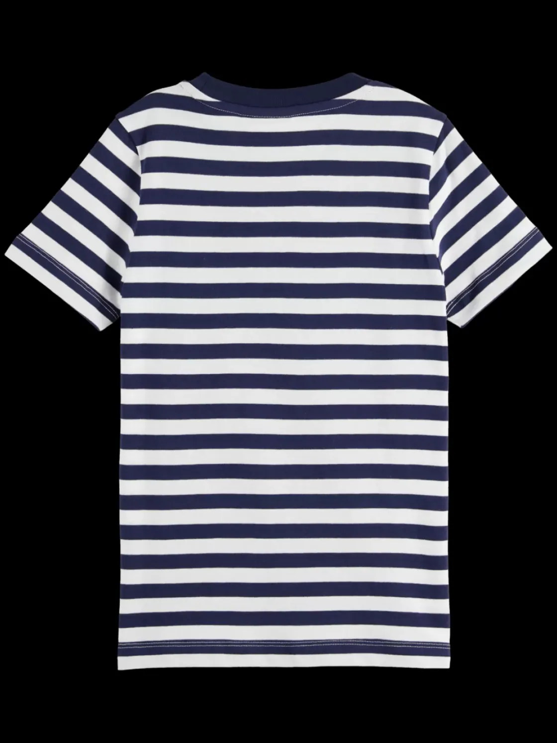 Essential - THE FREE SPIRIT PEACE BIRD STRIPED T-SHIRT-Scotch & Soda Hot