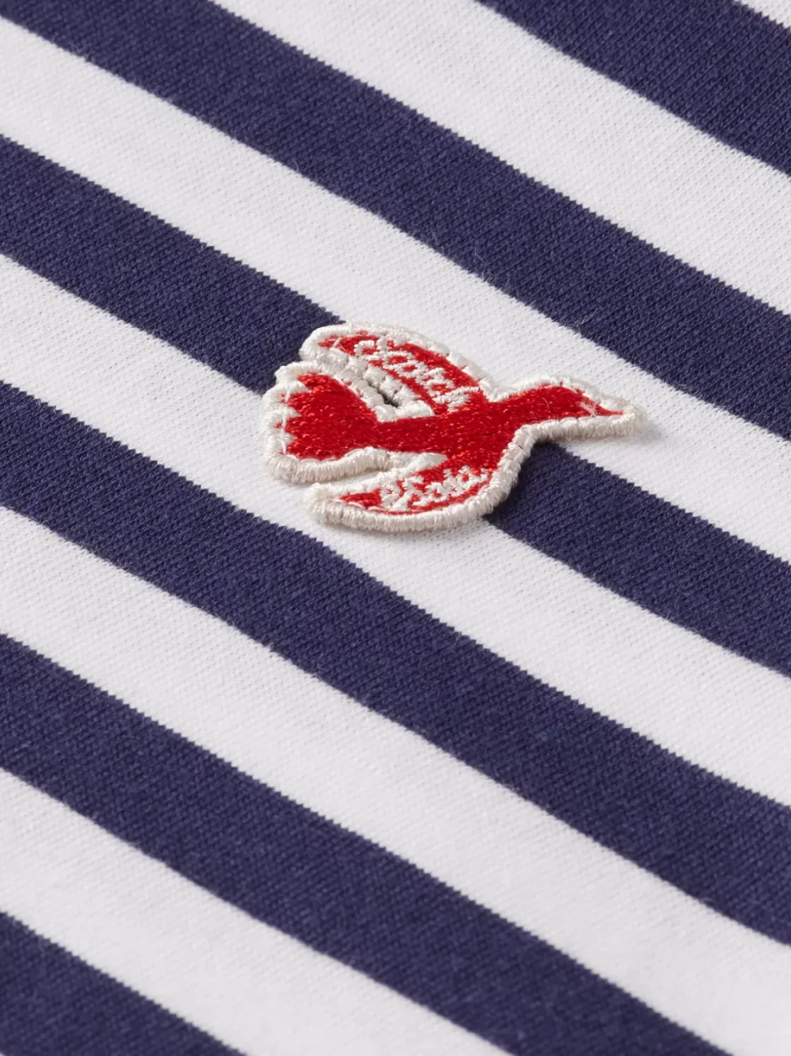 Essential - the free spirit peace bird striped t-shirt-Scotch & Soda Outlet