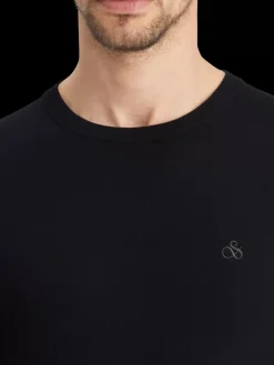 Essential - VISCOSE PULLOVER CREWNECK-Scotch & Soda Best