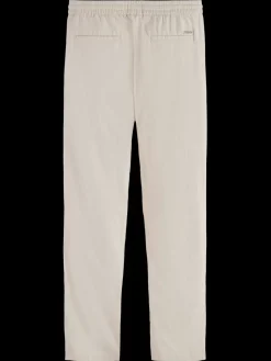 Essential - WARREN - COTTON/ LINEN TWILL JOGGER-Scotch & Soda Online