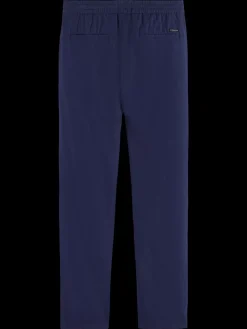 Essential - WARREN - COTTON/ LINEN TWILL JOGGER-Scotch & Soda Online