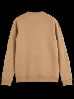 Essential badge crew sweat-Scotch & Soda New