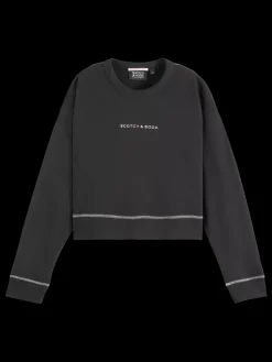 Essential CHEST ARTWORK SWEATSHIRT-Scotch & Soda Clearance