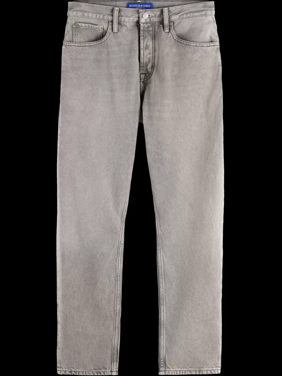 Essential DEAN LOOSE TAPERED JEANS GREY ROAD-Scotch & Soda Fashion