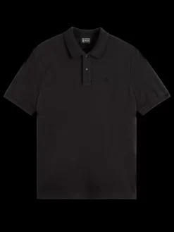 Essential Logo pique polo-Scotch & Soda Sale