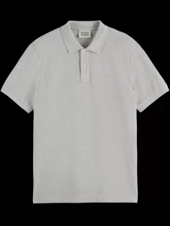 Essential Logo pique polo-Scotch & Soda Sale