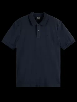 Essential Logo pique polo-Scotch & Soda Sale