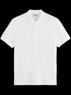 Essential Logo pique polo-Scotch & Soda Sale
