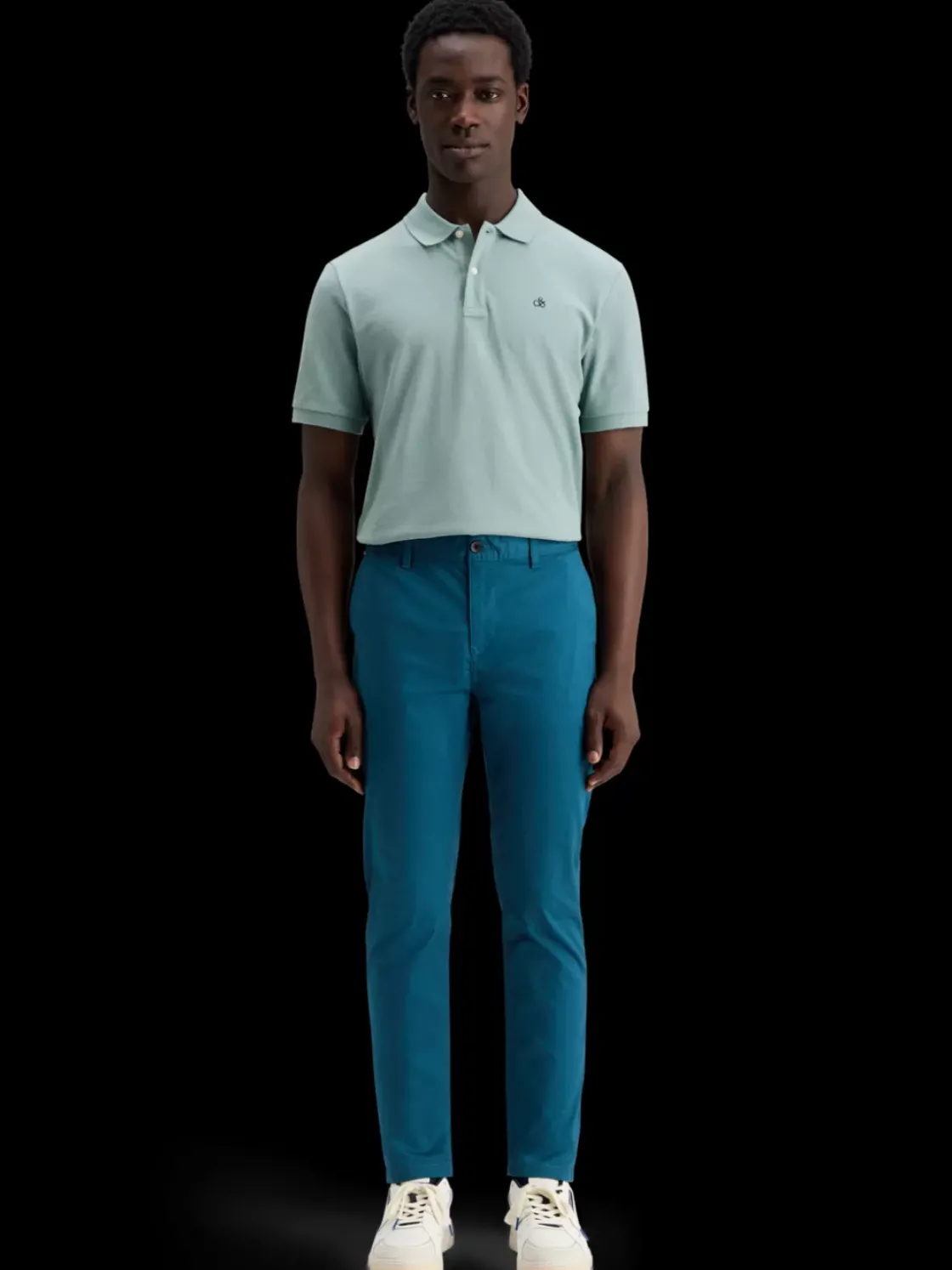 Essential organic cotton pique polo-Scotch & Soda Fashion