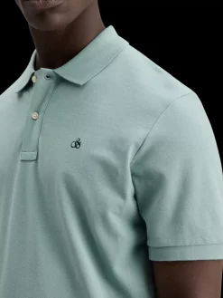 Essential organic cotton pique polo-Scotch & Soda Fashion