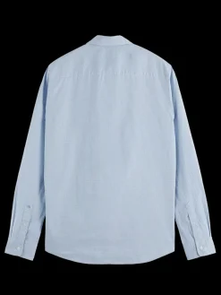 Essential poplin checked shirt-Scotch & Soda Online